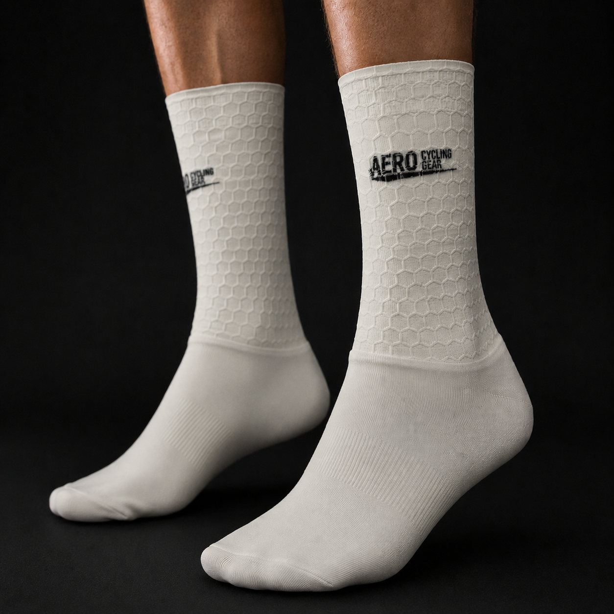Aero Sock V5 - HEXAFLOW - Off White